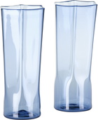 Charlie Larouche-Potvin Blue Hexagonal Tumbler Set
