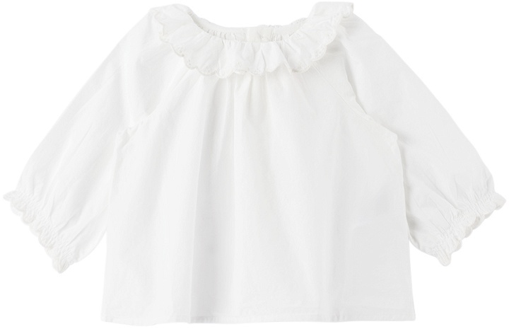 Photo: Bonpoint Baby White Dolci Shirt