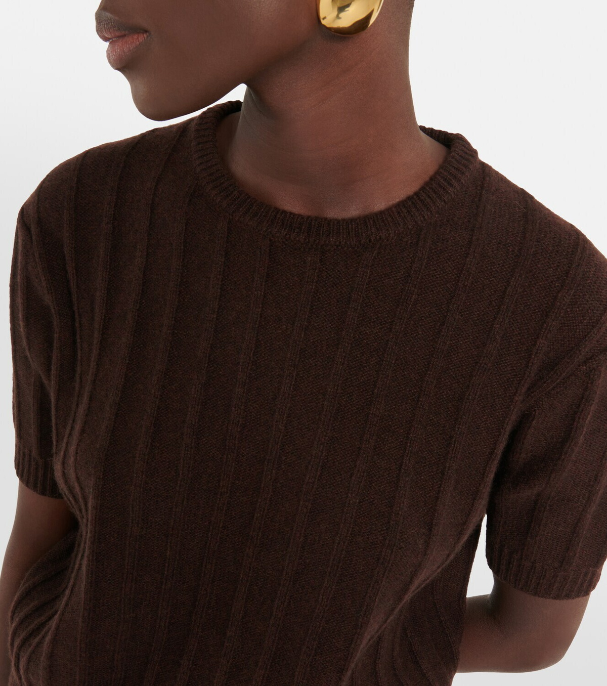 Khaite Esmeralda ribbed-knit cashmere sweater