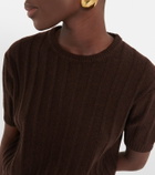 Khaite Esmeralda ribbed-knit cashmere sweater
