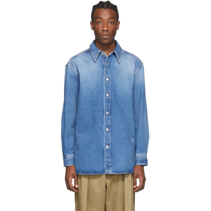 Photo: Loewe Blue Denim Shirt