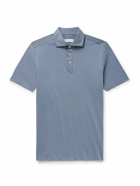 Boglioli - Cotton-Jersey Polo Shirt - Blue