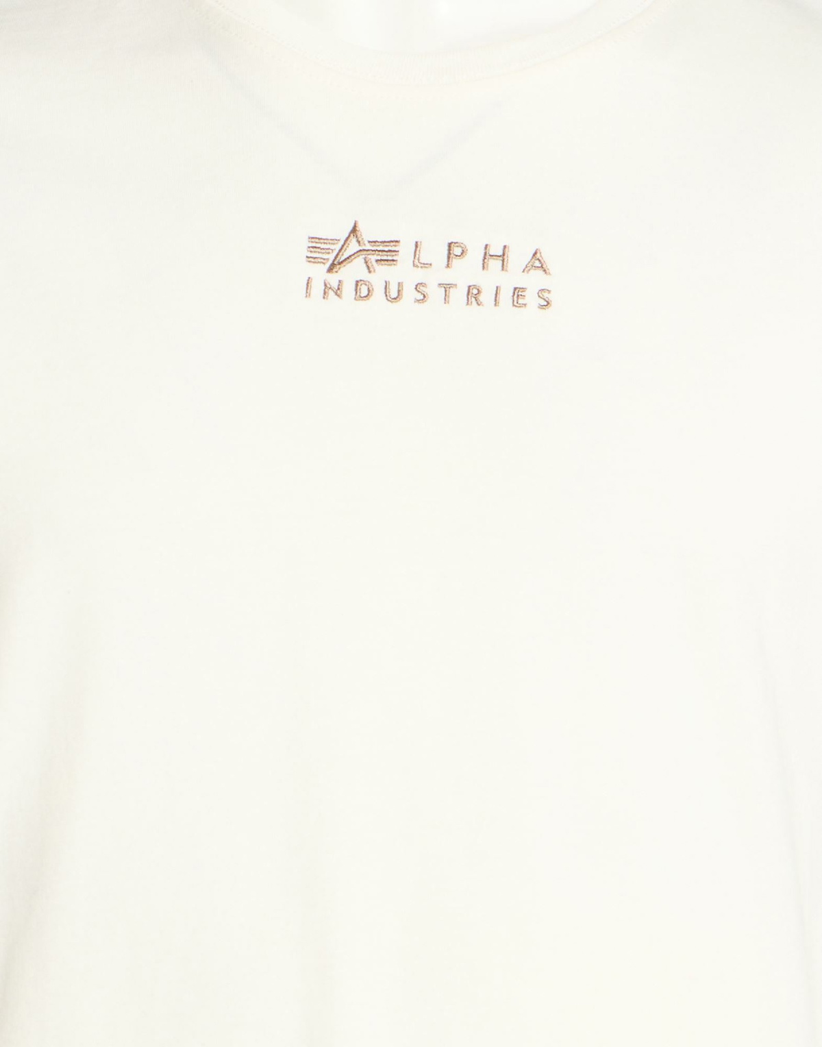 Alpha Industries Mens T-shirt Ivory