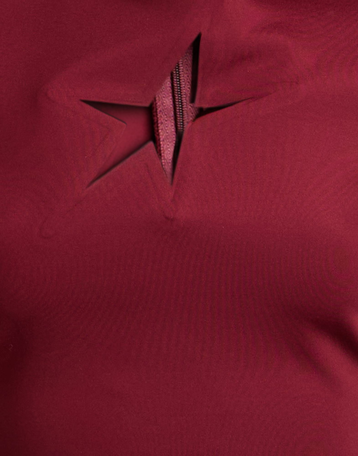 Mugler Womens Mini dress Burgundy