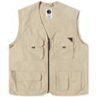 Polar Skate Co. Men's Utility Vest in Sand