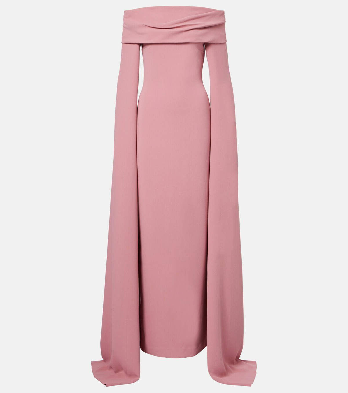 Solace London Nuri draped gown