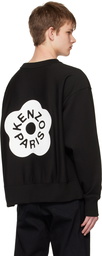 Kenzo Black Kenzo Paris Crewneck Sweatshirt