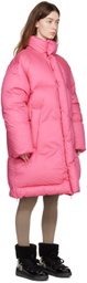 AMBUSH Pink Quilted Down Jacket