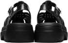 Melissa Black Possession Platform II Sandals