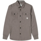 Barbour Men's Beacon Twill Overshirt in Slate