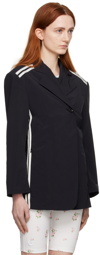 TheOpen Product Black Taped Blazer