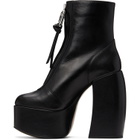Marc Jacobs Black 'The Gigi' Ankle Boots