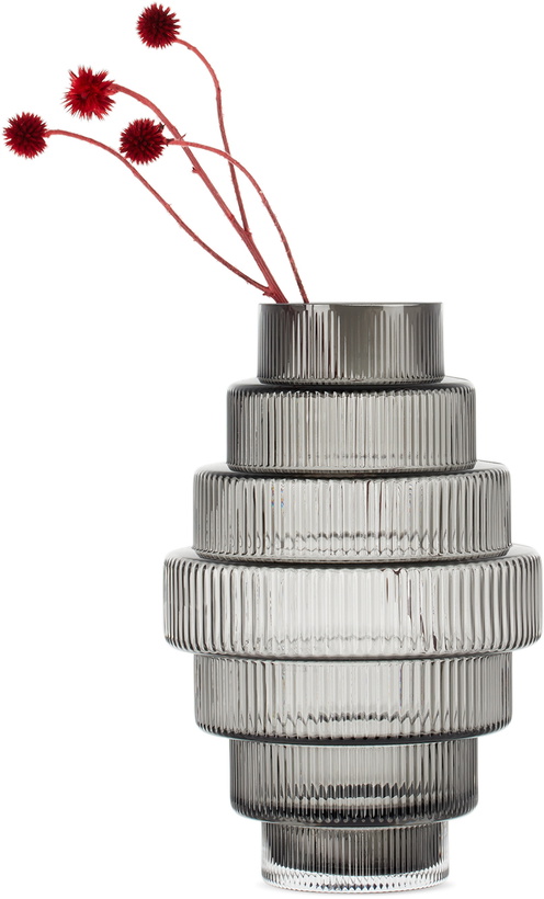 Photo: POLSPOTTEN Gray Small Steps Vase