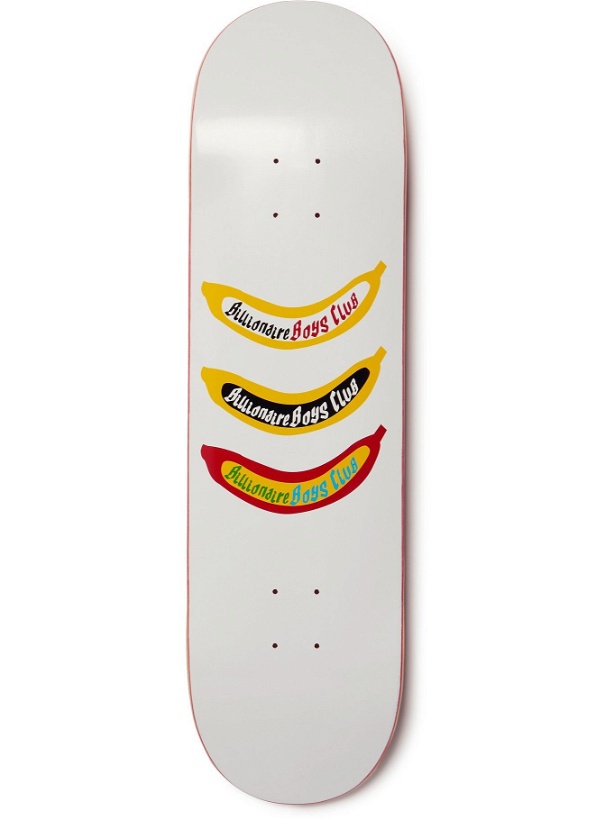 Photo: Billionaire Boys Club - Logo-Print Wooden Skateboard