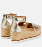 See By Chloe - Glyn leather platform espadrille sandals