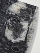 Givenchy - Slim-Fit Distressed Bleached Jeans - Gray