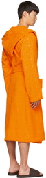 Bottega Veneta Orange Cotton Robe