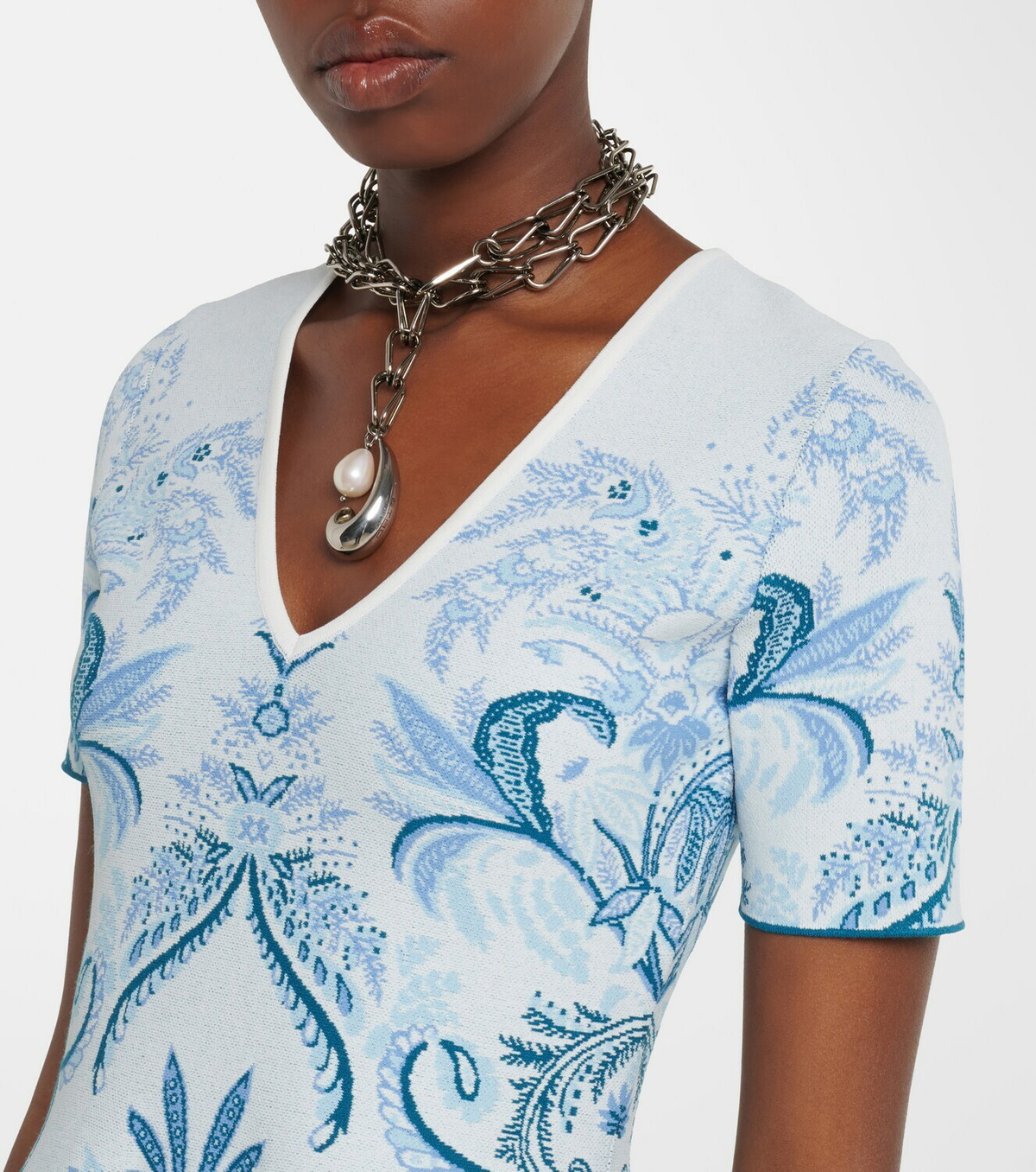 Etro Floral minidress