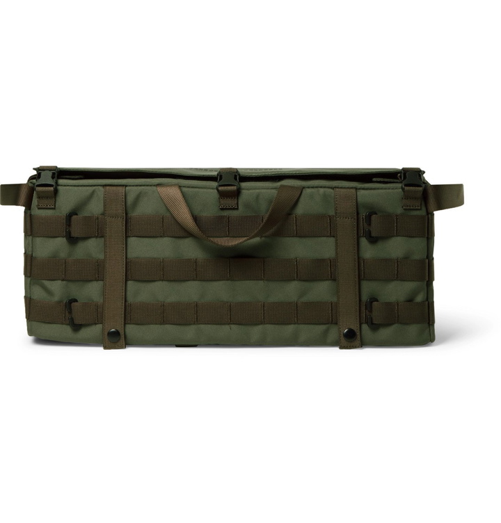 Photo: Neighborhood - Helinox Logo-Print Webbing-Trimmed Canvas Storage Bag - Green