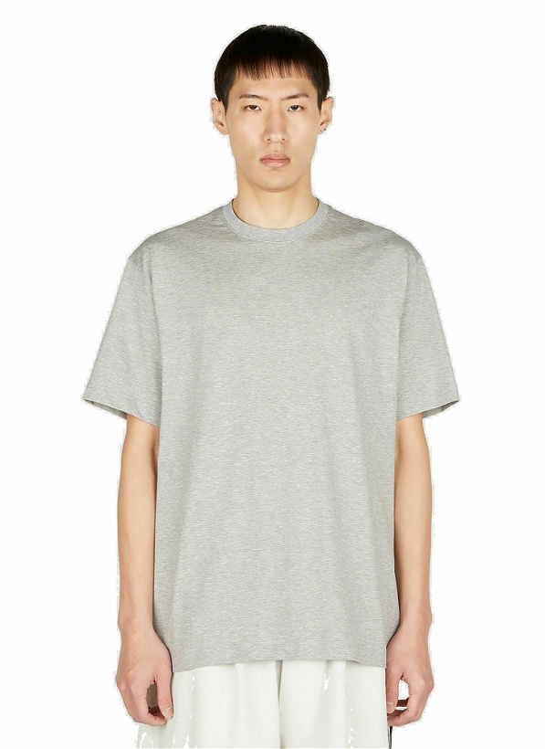 Photo: Y-3 - Relaxed Logo Patch T-Shirt in Grey