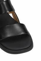 Camper Dana Sandals In Black Leather