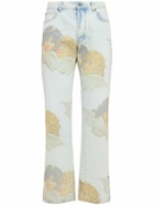 FIORUCCI Angel Print Straight Fit Jeans