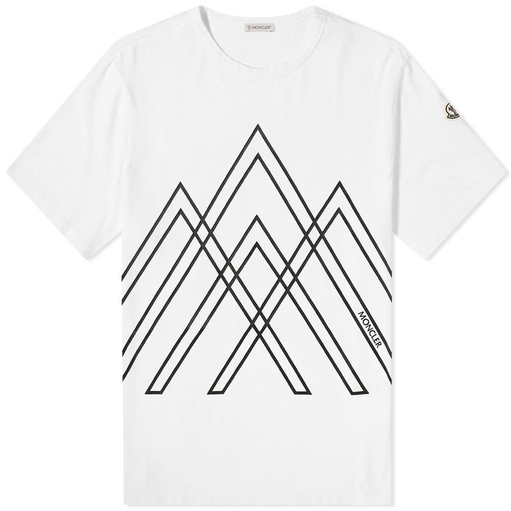 Photo: Moncler Geometric Shapes Tee