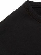 Reigning Champ - Slim-Fit Loopback Cotton-Jersey Sweatshirt - Black