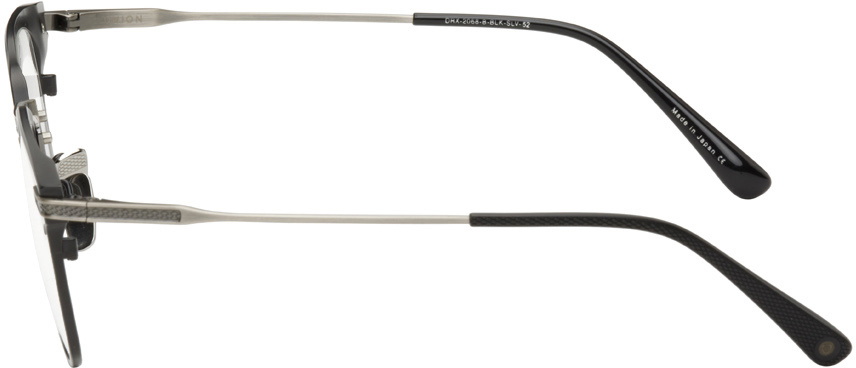 Dita Black & Silver Union Optical Glasses