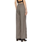 Won Hundred Brown Houndstooth Anisa Trousers