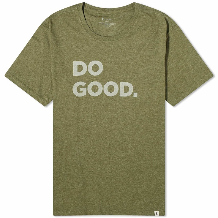 Photo: Cotopaxi Men's Do Good Organic T-Shirt in Pine
