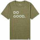 Cotopaxi Men's Do Good Organic T-Shirt in Pine