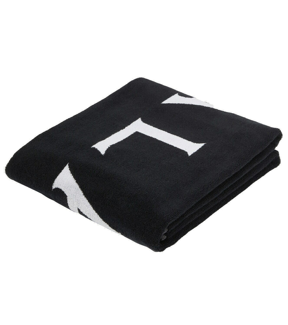 Alaïa Logo jacquard cotton towel ALAÏA