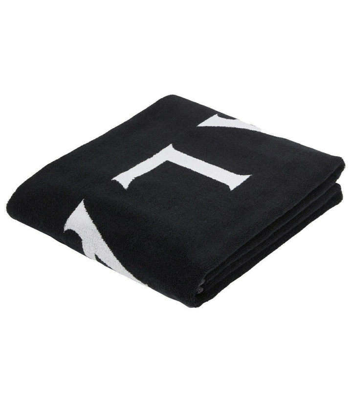 Photo: Alaïa Logo jacquard cotton towel