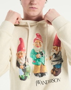 Jw Anderson Mens Sweatshirt in Beige