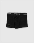 Lacoste Boxer 3 Pack Black - Mens - Boxers & Briefs