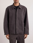 Amomento - Garment-Dyed Denim Jacket - Brown