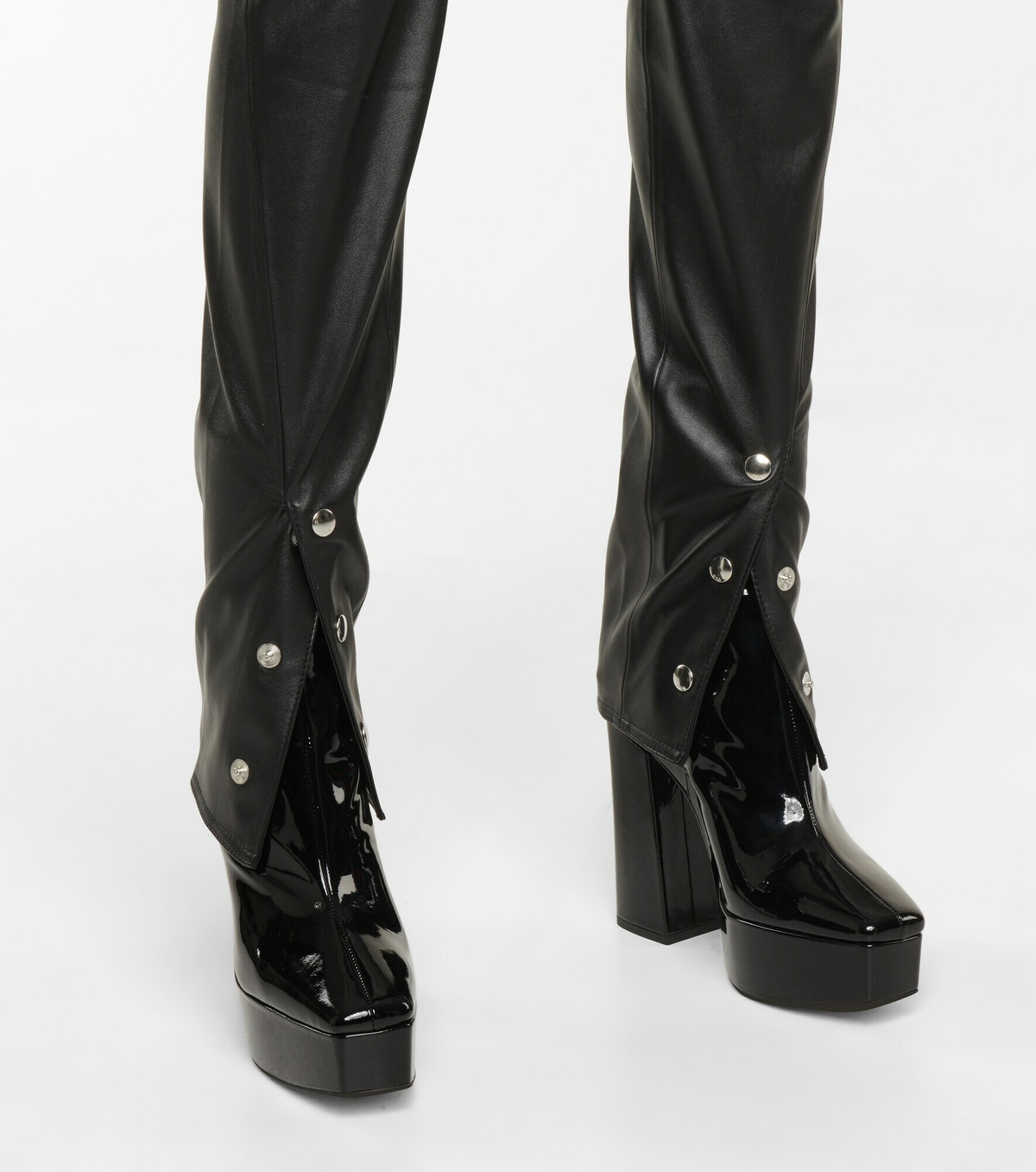 Rta - Maelee high-rise faux leather leggings