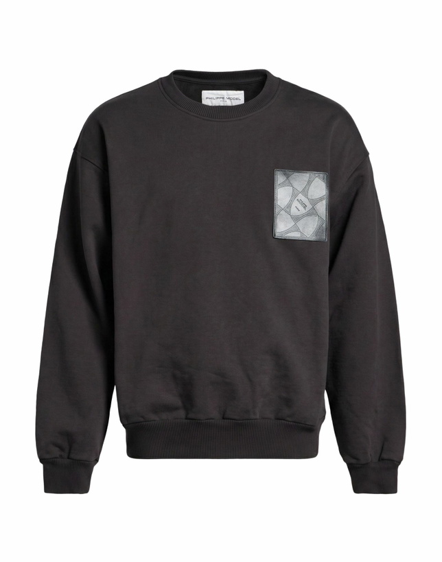 Photo: Philippe Model Mens Sweatshirt Charcoal