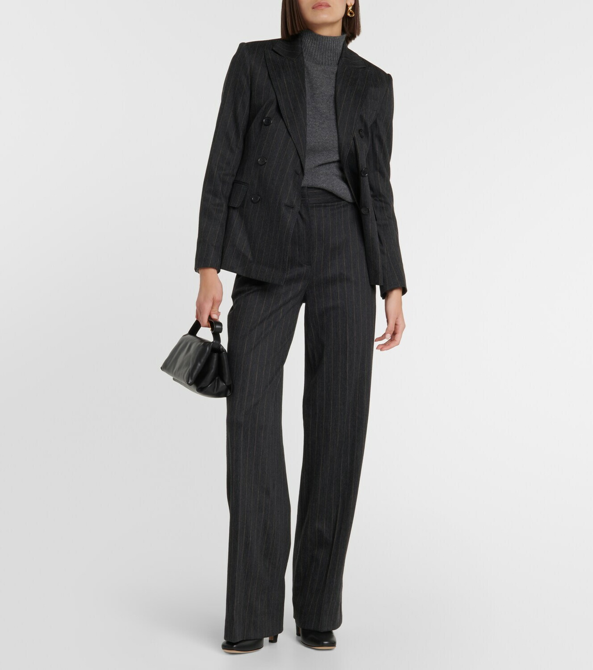 Max Mara Rea pinstripe wool-blend pants Max Mara
