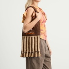 Isabel Marant Women's Praia Small Bag in Natural/Brown 