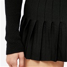 Aya Muse Women's Aero Pleated Mini Skirt in Black