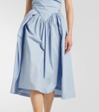 Vivienne Westwood Sunday gathered cotton midi dress