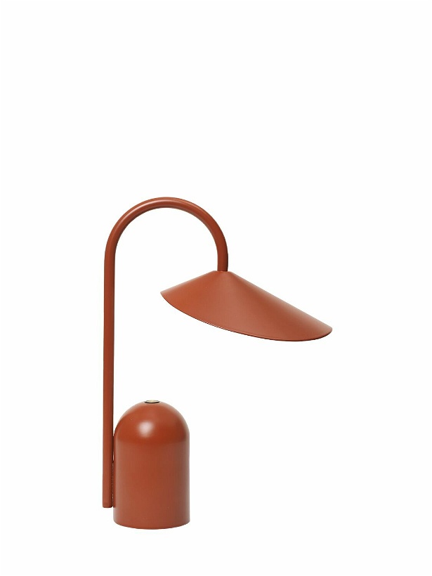Photo: FERM LIVING Oxide Red Arum Portable Lamp