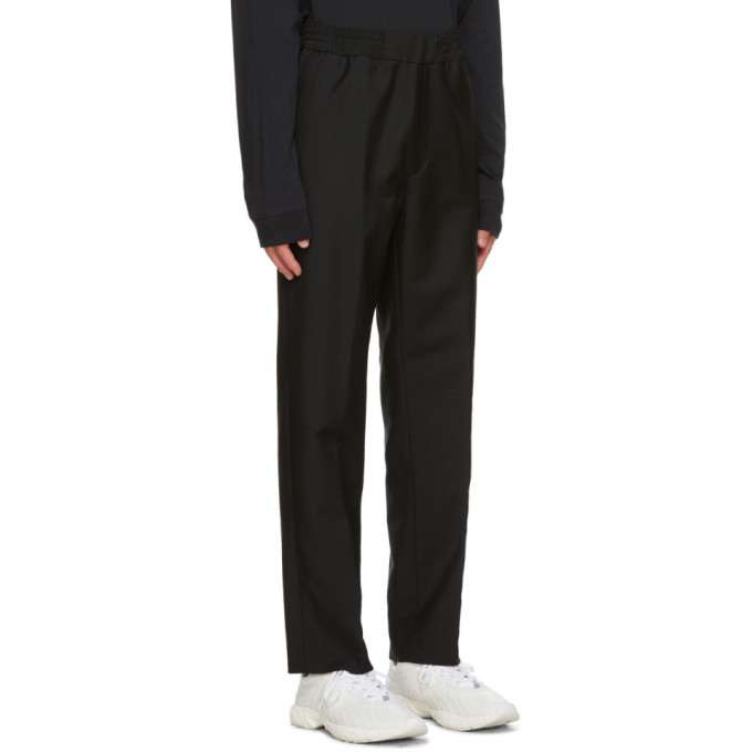 COMME des GARCONS HOMME Wool Mohair Pants (Trousers) Black L