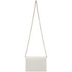 Sophie Hulme Pink and White Micro Cocktail Stirrer Bag