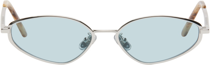 Photo: RETROSUPERFUTURE Silver Zyra Sunglasses