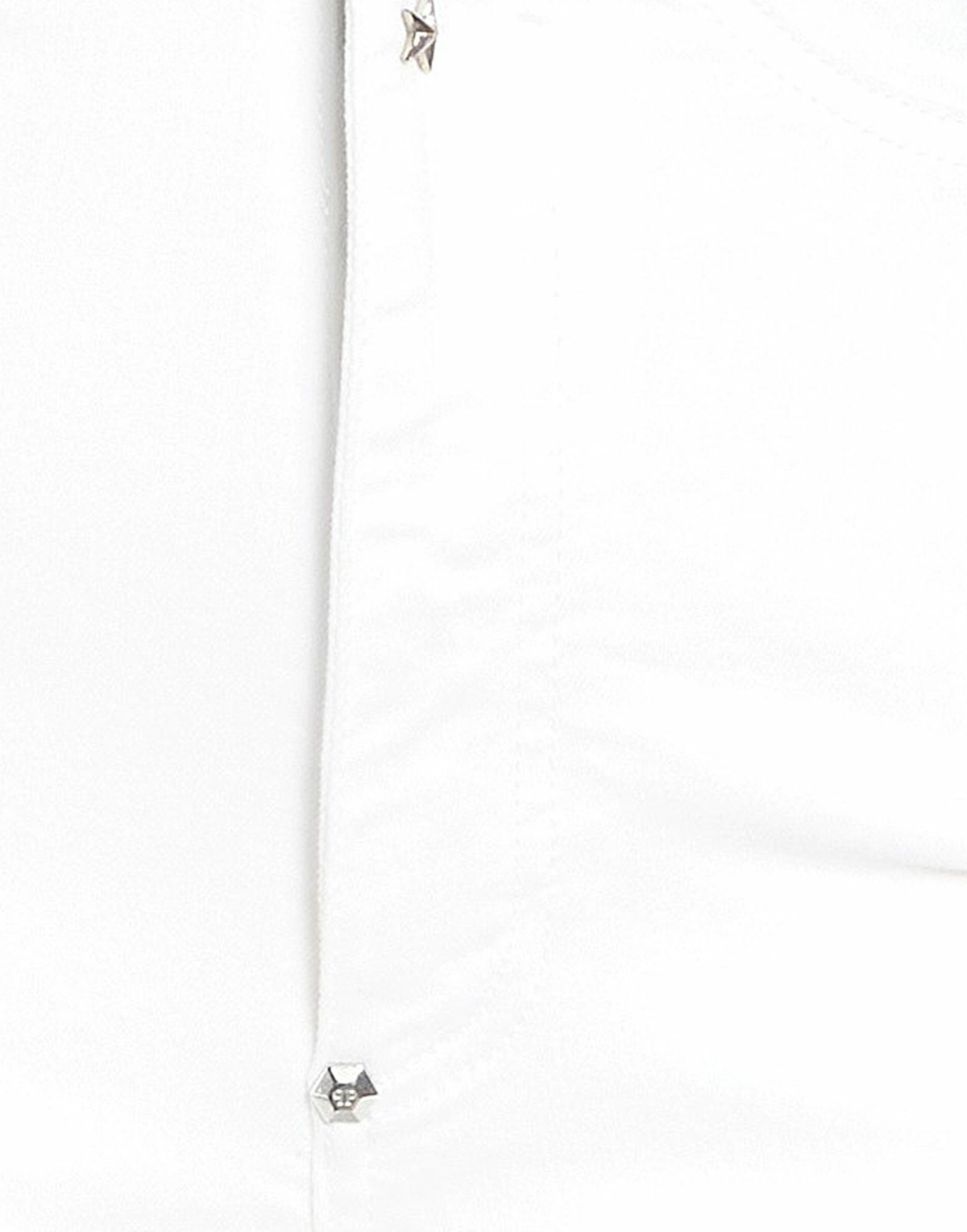 Philipp Plein Womens Jeans in White