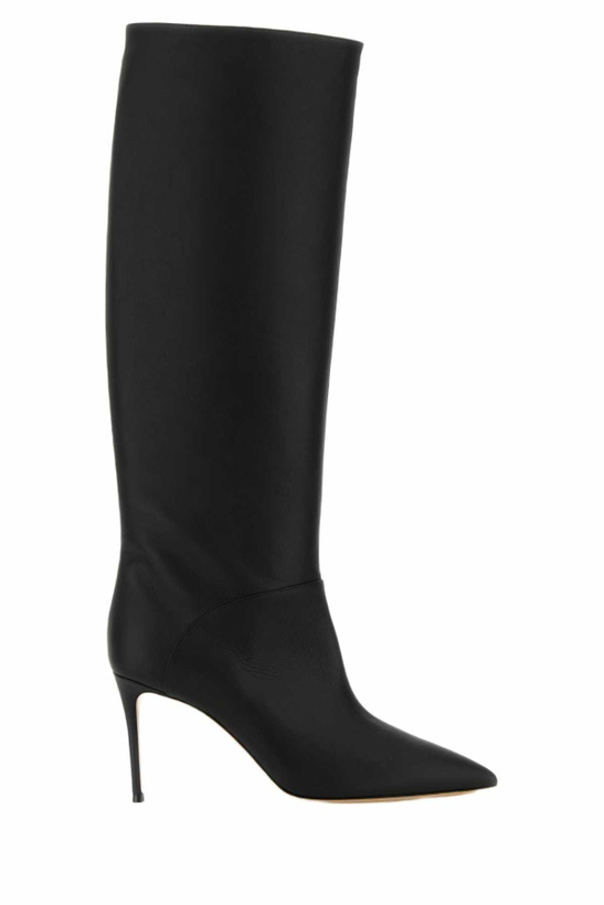 Photo: Casadei Black Leather Boots