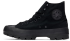 Converse Black Chuck Taylor All Star Lugged High Sneakers